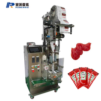 Machine de remplissage automatique irrégulier, ml, pâte de tomate, huile de miel, lait, eau, emballage en sachet