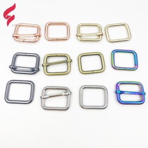 Hecho en China, Aprobado por SGS, Hebilla Deslizante Rectangular de 1 Pulgada (25mm) de Aleación de Zinc, Ajustable, de Liberación Lateral, para Accesorios de Fabricación de Bolsos de Lujo Vintage y de Moda - Product Image 1