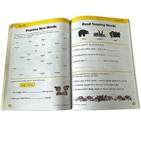 Service d'impression de livres scolaires éducatifs pour bébés et enfants, conception personnalisée à prix abordable, livres de texte à couverture souple pour l'école primaire, OEM