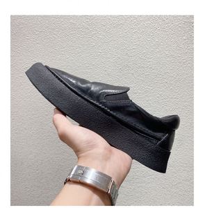 Chaussures décontractées en cuir véritable pour hommes, mocassins à lacets, nouvelle mode printemps-automne-hiver, formelles, pour affaires, à enfiler, avec amorti - Product Image 6