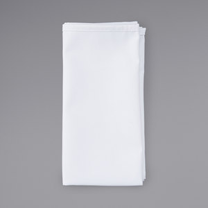 Serviettes de table en polyester en gros avec ourlet ourlé pour la location d'événements, les banquets de mariage et les commandes de traiteur - Product Image 1