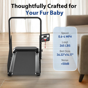 เครื่องวิ่งออกกำลังกายสำหรับสุนัขรุ่น KREEDA GP22-2 แบบใหม่ พร้อมโลโก้สั่งทำพิเศษ สำหรับสุนัขพันธุ์ใหญ่ - Product Image 5