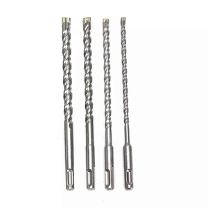 Chiave in Acciaio Bianco ad Alta Velocità 5/6/8/10mm per Trapano Elettrico, Punta da Trapano per Calcestruzzo 11cm, Doppio Slot <span class=keywords><strong>SDS</strong></span> Plus per Martello da Muratura - Product Image 5