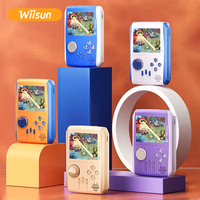 S1 Pantalla de 3,0 pulgadas Mini consola de juegos Retro de mano 666 juego manejado excelente consola de juegos para recuerdos de la infancia Wiisun