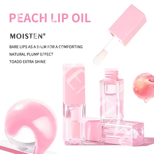 Aceite labial que cambia <span class=keywords><strong>de</strong></span> Color <span class=keywords><strong>de</strong></span> fruta sin crueldad Etiqueta privada Hidratante Orgánico Vegano Plumping Clear Lip Oil Tint Glow - Product Image 6