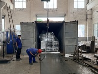 Station de traitement d'eau par osmose inverse pour dessalement à 99 % de TDS avec une productivité de 275 m³/HEURE