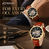 Montre automatique pour homme de luxe de haute qualité, étanche et lumineuse, avec bracelet personnalisable en plusieurs matériaux