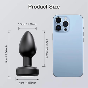 Vibrador Anal LED Inalámbrico con APP, Tapón Anal para Mujeres, Masajeador de Próstata para Hombres, Juguete Sexual Vibrador Anal para Parejas - Product Image 6