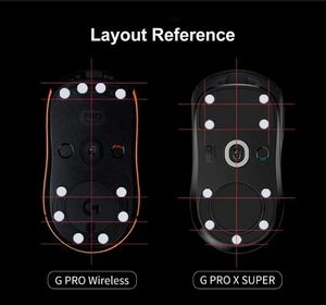 Fare nokta küçük yuvarlak DIY evrensel fare ayak obsidyen PTFE fare paten kırmızı özel Anti kayma fareler Glide ayak pedi kavisli kenarları - Product Image 6