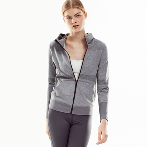 Nueva costura estilo Slim de Yoga de otoño e invierno ropa de secado rápido <span class=keywords><strong>Fitness</strong></span> de manga larga de <span class=keywords><strong>las</strong></span> mujeres chaqueta de deporte - Product Image 1