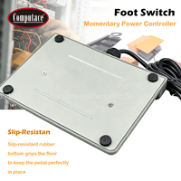 Interrupteur à pédale double Computace ZSS2105 FS-01-02, boîtier plastique et métal, AC250V 16A, momentané, câble 1,7M, industriel, IP, autre