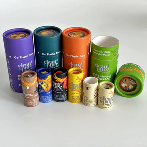 Oferta Especial: Envase Ecológico Personalizado para Aceites Esenciales, Botella de Cartón Kraft para Té y Café, Tubo de Papel Redondo para Cosméticos - Product Image 3