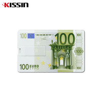 Kartu Kredit USB Super Tipis, Stik Memori USB, Kartu Bisnis Cetak Kustom Grosir 128Mb 8GB 64GB