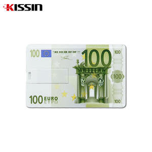 Faux clé USB 128Mb double carte de crédit, nouveau support, lecteur Flash, impression personnalisée, carte de visite, 8GB, 64GB, vente en gros - Product Image 1