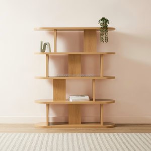 Estantería Moderna con <span class=keywords><strong>Patas</strong></span>, Librería de <span class=keywords><strong>8</strong></span> Compartimentos, Estante de Almacenamiento Independiente - Product Image 6