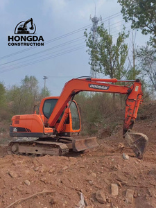 Doosan 80เครื่องขุดขนาดเล็กมือสองเครื่องขุดไฮดรอลิก8ตัน DH80 80ทอง - Product Image 3