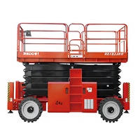 Plateforme de travail aérienne mobile et personnalisable pour entrepôt et usine, plateforme élévatrice hydraulique électrique