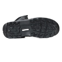 Bottes de travail tactique en cuir de Style américain pour hommes, bottes bon marché de 8 pouces avec fermeture éclair latérale, vente en gros