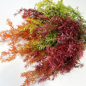 L-012 Plantes artificielles hautement réalistes : Fougères, Asperges, <span class=keywords><strong>Feuilles</strong></span> de Romarin – Lot de plusieurs pièces pour décoration murale intérieure et mariages - Product Image 3