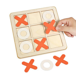 Tablero de uñas dos en uno de educación temprana para niños, tablero de mosaico de uñas Tic-tac-toe, juguetes educativos de enseñanza de doble cara dos en uno - Product Image 5