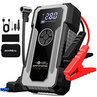 Démarreur d'urgence portable 12 V pour batterie de voiture, pour jusqu'à 10 L de diesel ou 7 L d'essence