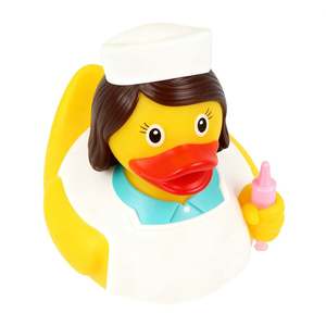 Juguete Promocional Personalizado de PVC, Patito de Goma para Personal Médico, Doctores y Enfermeras, Juguetes de Baño Impresos al por Mayor para Niños, Aptos para Niños Pequeños - Product Image 4