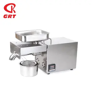 Machine pressoir à froid en acier inoxydable, GRT-X1 pressoir à huile de graines de qualité alimentaire