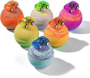 Bombas de Baño Sorpresa con Juguete en el Interior, Seguras para Niños, Naturales, Orgánicas, Suaves, Efervescentes, Set de Regalo, Venta al Por Mayor, OEM - Product Image 1