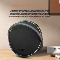 Enceinte sans fil UFO X16 transfrontalière 150W, basses puissantes, décoration de bureau UFO, haut-parleur stéréo de haute qualité