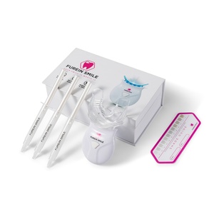 Professional Home Use Custom Brand Mint <b>Teeth</b> <b>Whitening</b> Kit Silicone Mouth Tray Non-Peroxide LED Gel Refills Luxury Gift Box CE - Product Image 2