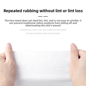 Serviettes en coton doux jetables en gros de haute qualité en gros rouleaux, adaptées à un usage familial, offrant une texture douce et moelleuse. - Product Image 5