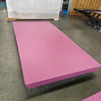 Plaque en UHMWPE vierge violet sur mesure, fabriquée en Chine, OEM ODM, découpée sur mesure, anti-corrosion, plaque en plastique UHMWPE