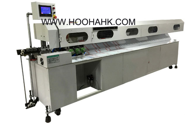 HH-1500L+R Phone data cable Stripping Thick and Inner Wire Wire Stripper Automatic Stripping Cutting Machine