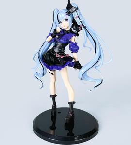Figurine Miku Anime Hat Sune 20CM, style Gothic Lolita, Action Fairy Minror Sleeping <span class=keywords><strong>Beauty</strong></span>, Miku Winter Cherry, modèle de poupée en PVC, jouets - Product Image 5