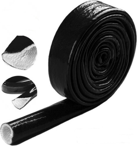 Manchons coupe-feu à prix d'usine DEEM pour <span class=keywords><strong>manchon</strong></span> en fibre de verre revêtu de silicone ignifuge à haute température pour tuyaux d'<span class=keywords><strong>échappement</strong></span> - Product Image 1