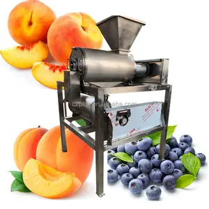 Cherry Mango Pulping Machine Mango Juicer Crusher Machine Mango Jam Pulp Making Machine