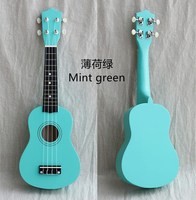 Kids 21-Inch Kids Ukulele Nylon Strings Full Wooden Barrel Body Musical Instrument