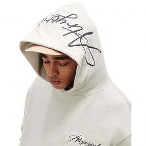 Custom Oversized Pullover <b>Hoodie</b> French Terry <b>Hoodie</b> <b>Men</b> Streetwear Heavyweight <b>Hoodie</b> Manufacturers - Product Image 1