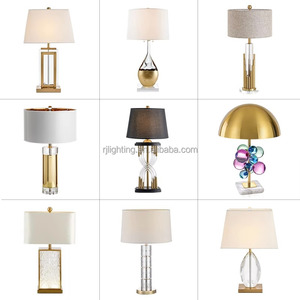 Hậu hiện đại sang trọng nhà hàng Màu men phòng khách phòng ngủ cạnh giường ngủ trang trí LED pha lê Glass bảng đèn - Product Image 4