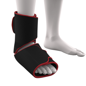 Appareil de thérapie par la lumière infrarouge et rouge de vente chaude détendre le coussin <span class=keywords><strong>portable</strong></span> flexible musculaire pour le poignet et la cheville - Product Image 3