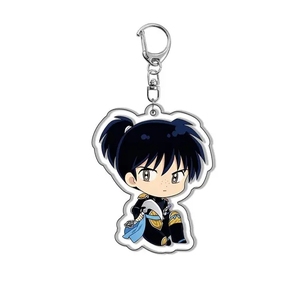 พวงกุญแจอะคริลิคการ์ตูนอนิเมะน่ารัก อินุยาฉะ คอสเพลย์ ฮิกุราชิ คางุเมะ เซ็ตสึมะรุ มิรุโกะ ตัวการ์ตูน จี้ห้อยกระเป๋า - Product Image 5