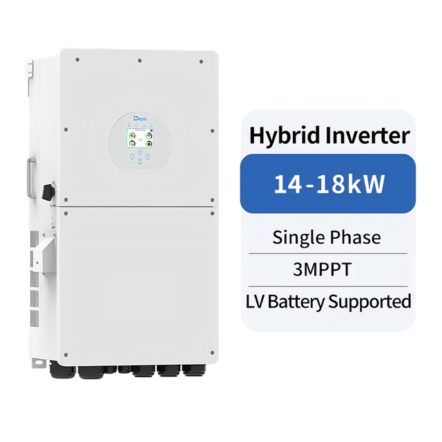 Deye Hybrid Inverter SUN-12-18K-SG01LP1-EU-AM3-P 14kw 16kw 18kw Inversor deye Single Phase Onduleur deye Hybrid Wechselrichter