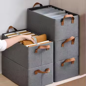 Organisateur <span class=keywords><strong>de</strong></span> vêtements pour armoire en promotion, <span class=keywords><strong>organiseurs</strong></span> <span class=keywords><strong>de</strong></span> <span class=keywords><strong>tiroirs</strong></span> améliorés pour vêtements avec poignée pliable, <span class=keywords><strong>organiseurs</strong></span> <span class=keywords><strong>de</strong></span> vêtements pour <span class=keywords><strong>tiroirs</strong></span> - Product Image 6