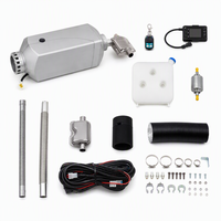 Chauffage diesel 12V 24V 5KW à conception séparée, faible consommation de carburant 0,1-0,48L/H avec contrôleur LCD numérique pour camion, camping-car, fourgonnette, garage