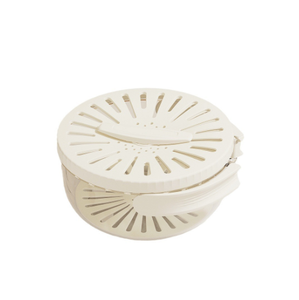 <span class=keywords><strong>Panier</strong></span> à légumes et à <span class=keywords><strong>salade</strong></span> multifonctionnel à double couche avec poignées pliables et couvercle Boîte de rangement et poubelle pratiques - Product Image 1