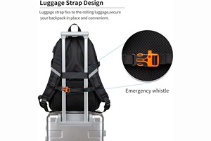 Échantillon gratuit Sac à dos de sport de voyage en plein air de grande capacité Vente en gros Sac à dos personnalisé pour hommes Sac à dos de skateboard - Product Image 6