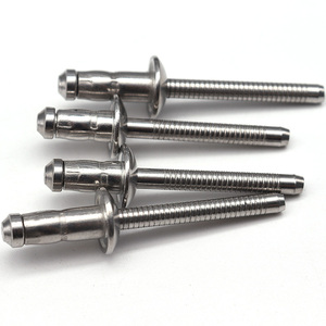 หมุดย้ำโครงสร้างเหล็กกล้าไร้สนิมทนแรงดึงสูงที่ยื่นออกมาหัว CSK แบบโมโนโบล - Product Image 3