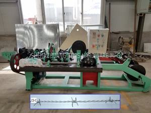 Hoge snelheid, eenvoudig te bedienen automatische machine voor het maken van prikkeldraadgaashekwerk, gebruikt voor het bovenste gedeelte van muren tegen klimmen. - Product Image 5