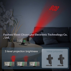 Multi-funzione di sveglia elettronica intelligente LED digitale temperatura umidità Snooze funzione di memoria temporale per camere da letto orologio da tavolo - Product Image 2