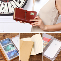 Maßgefertigter A6 Notizbuch-Organizer aus PU-Leder, tragbar, klein, mit 3-Ring-Bindung, für Reisen, Tagebuch, Aktenordner, Planer, als Geschenk geeignet